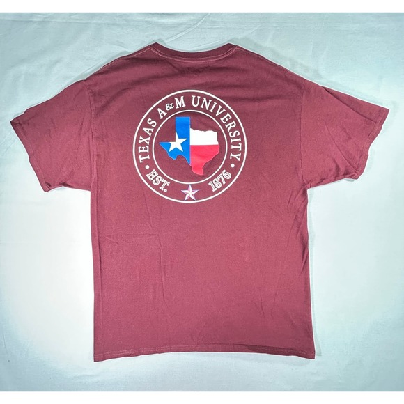Champion Texas A & M T-shirt men's fits medium says size L - Picture 6 of 7
